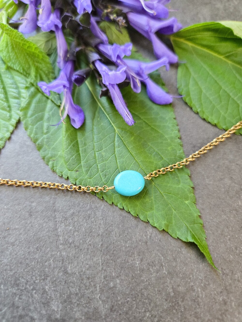 NWT Turquoise Magnesite Necklace